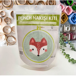 Tuva Punch Nakışı Kiti - Kurnaz Tilki