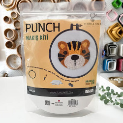 Tuva Punch Nakışı Kiti - Kaplan